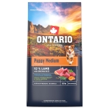 Ontario Medium Puppy Lamb with Brown rice 6,5 kg